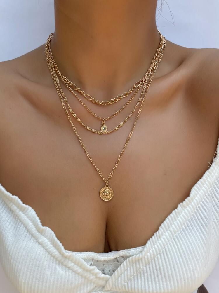 Layered Chain Necklace | SHEIN