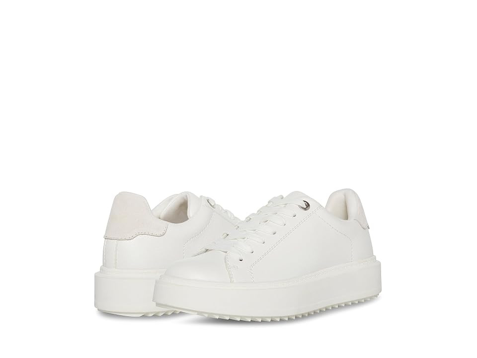 Steve Madden Catcher Sneaker (White Suede) Women's Shoes | Zappos