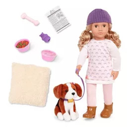 Our Generation Ember & Elsie 18" Doll & Pet Set | Target