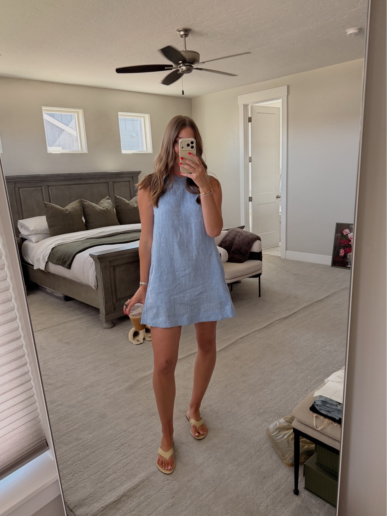 Linen dress - size 6

#LTKootd