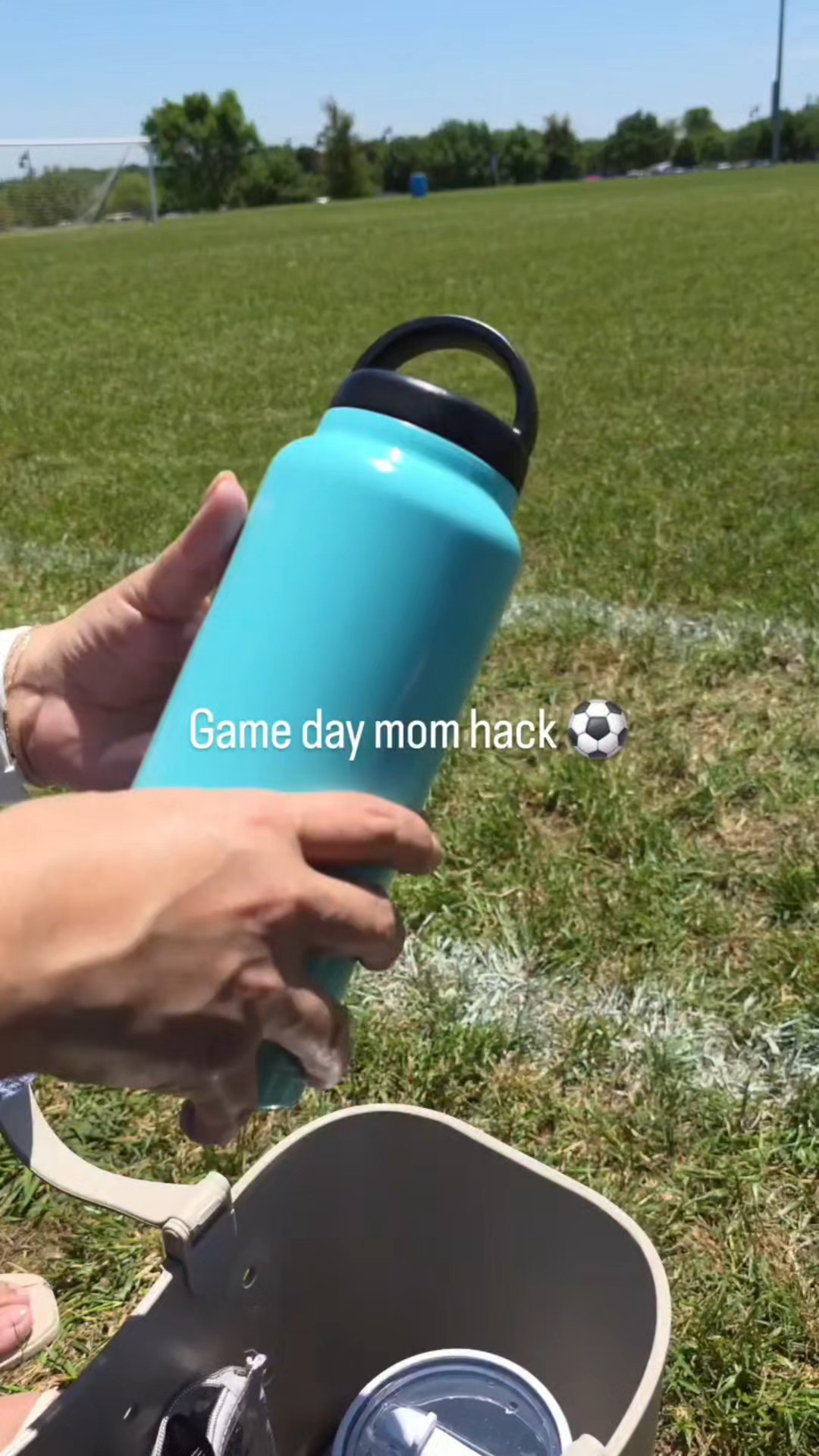 one of my favorite mom hacks for hot game days ⚽☀️ keeping freezer pops in my RTIC = still frozen hours later 🤍save this for your next game day 👏

#LTKdayinmylife #LTKmomlife #LTKKids