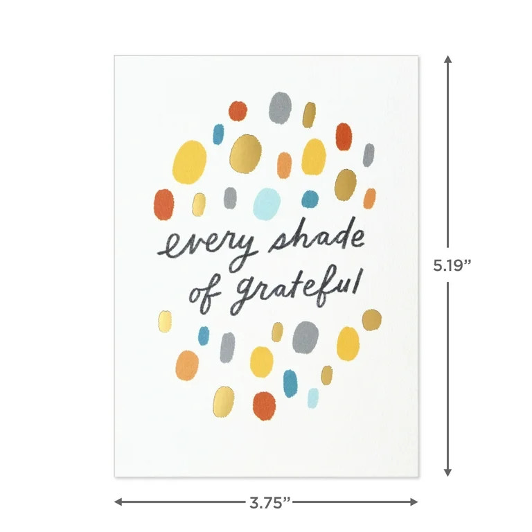 Hallmark Thank-You Notes (Every Shade of Grateful), 24 ct. | Walmart (US)