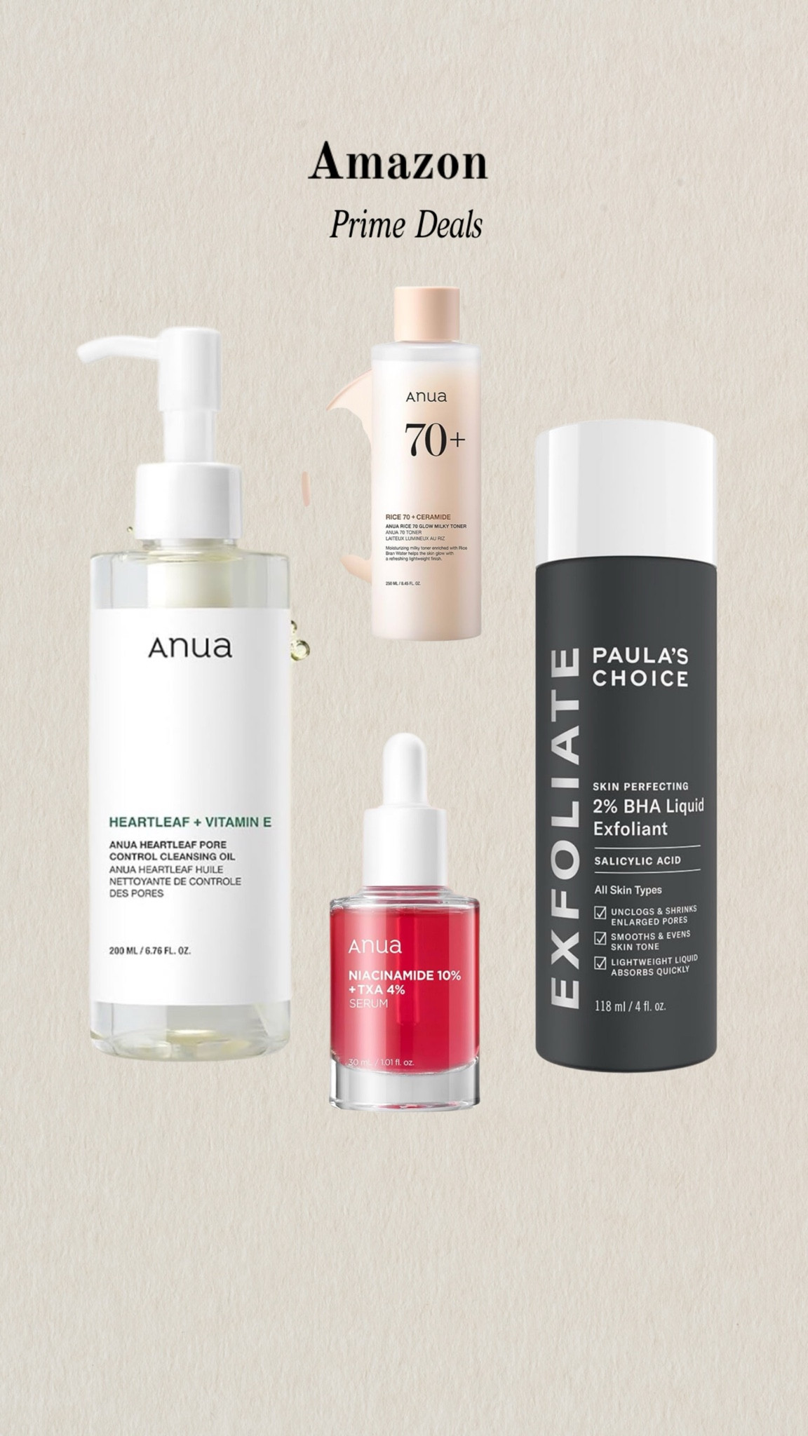 Favorite skincare products on sale today!

#LTKFindsUnder50 #LTKxPrimeDay #LTKSaleAlert
