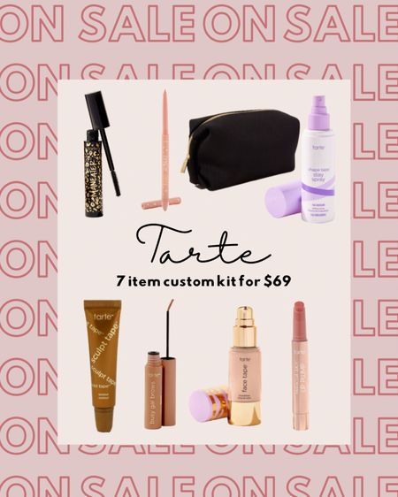 Tarte custom Kit favorites. 6 items for $7
Foundation share 16N
Tulip lip plump
 

#LTKBeauty