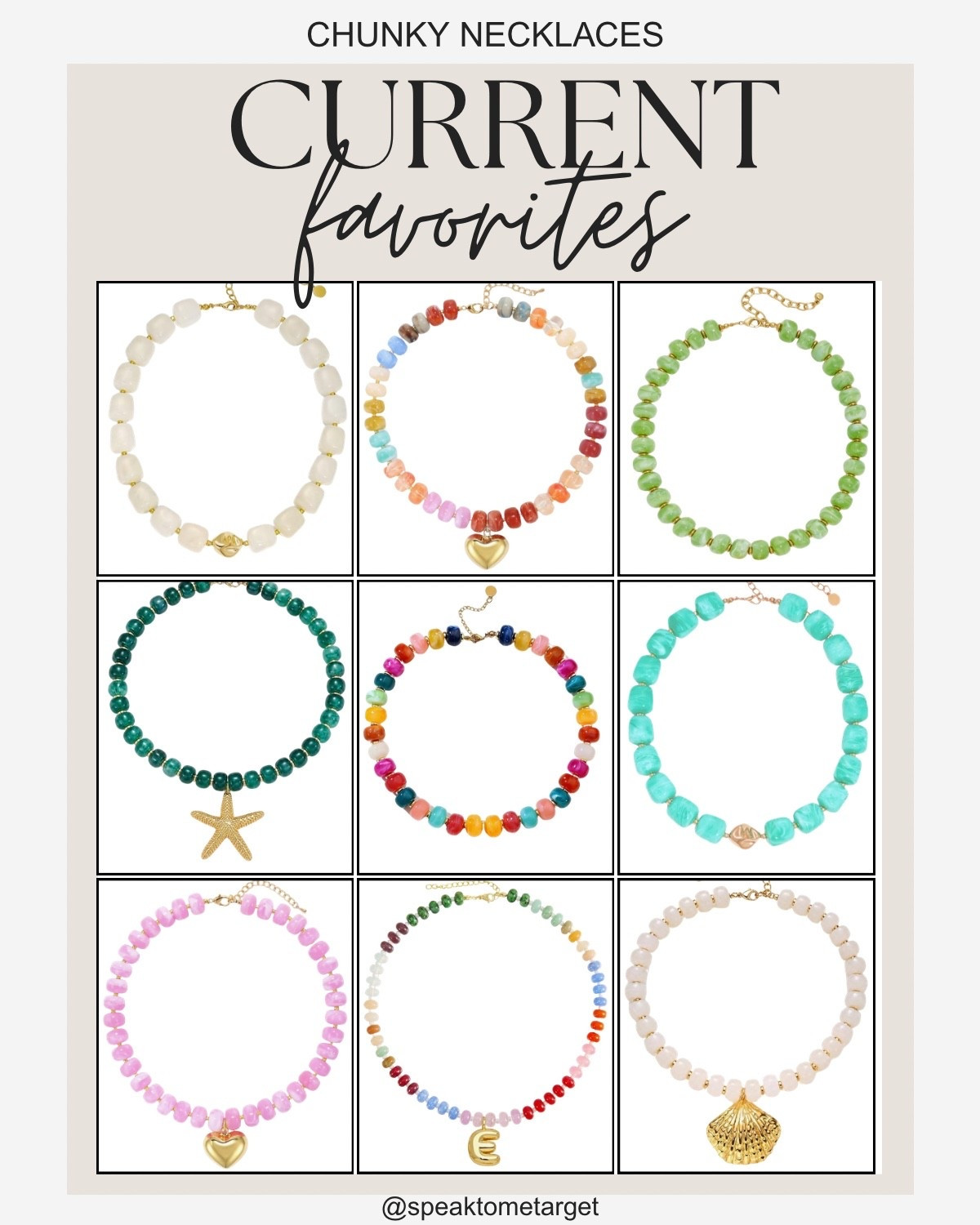 My favorite chunky necklaces

#LTKootd #LTKOver40