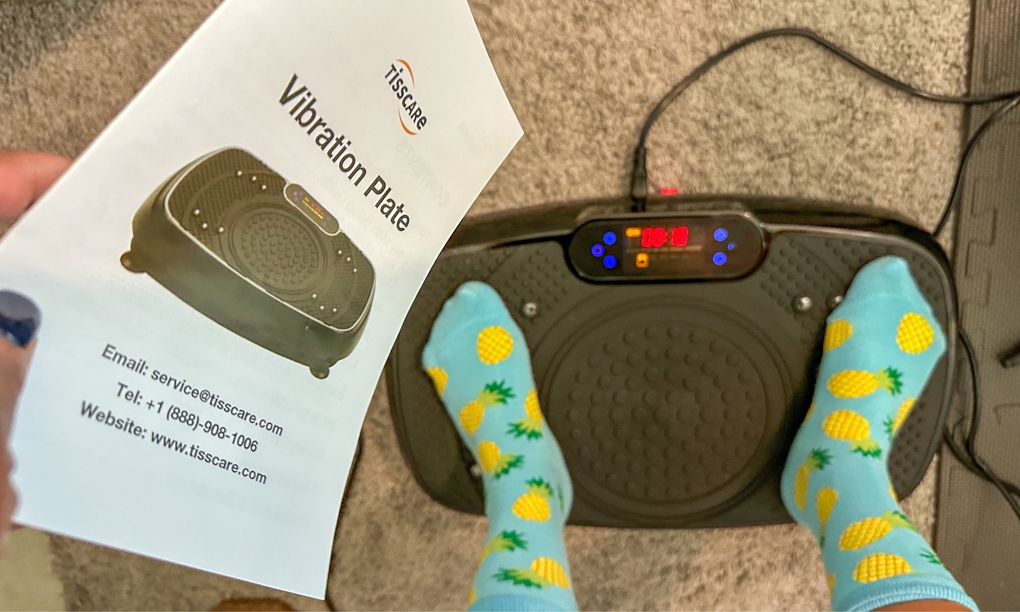 Added this Vibration Plate Exercise Machine by TISSCARE to our workout room. #fitness #vibrationplate #workout

#LTKfitnessgoals