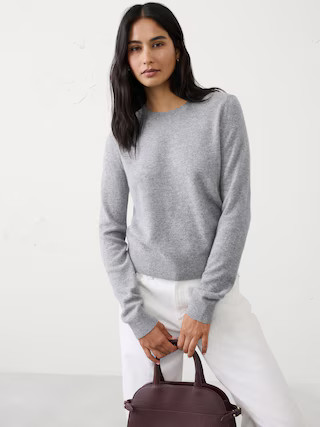 Merino-Cashmere Blend Sweater | Banana Republic Factory