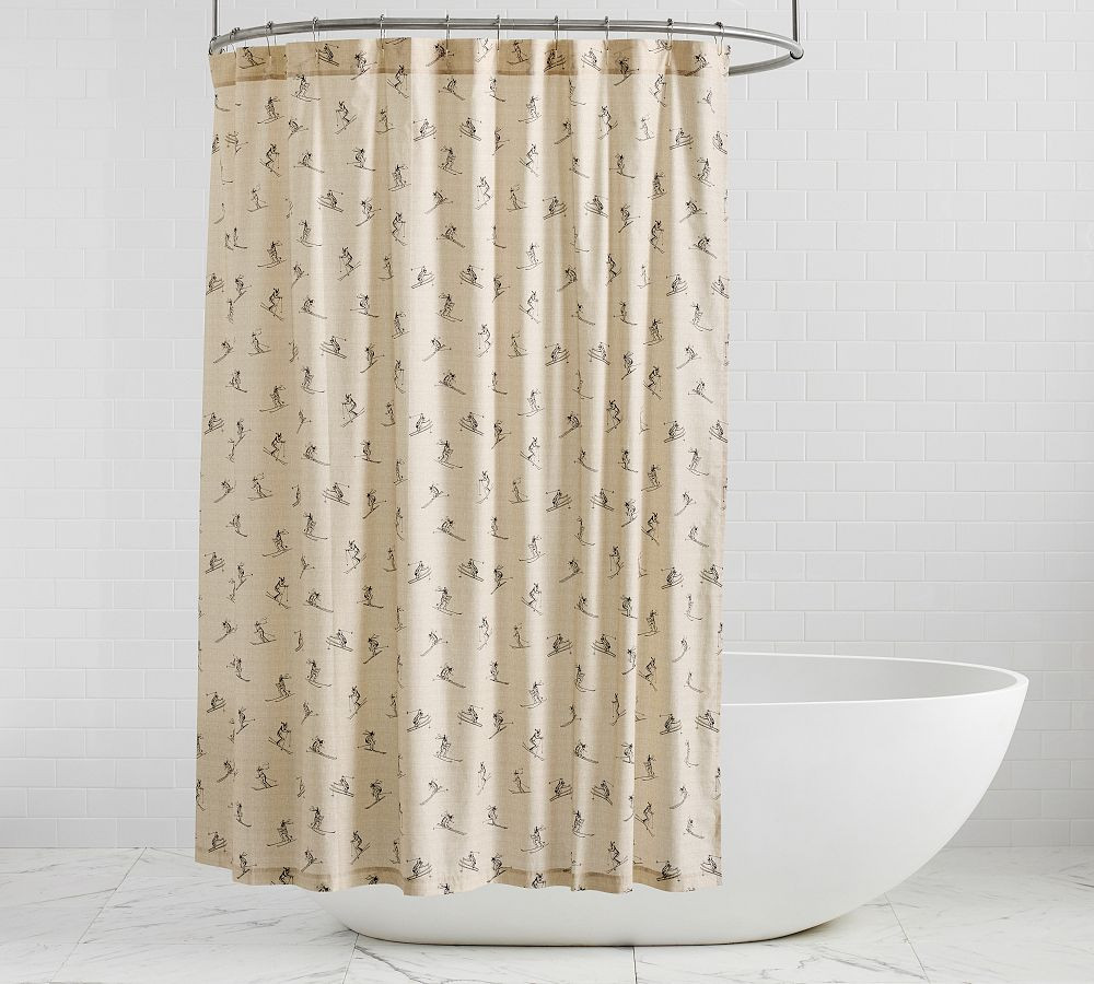 Ski Run Shower Curtain | Pottery Barn (US)