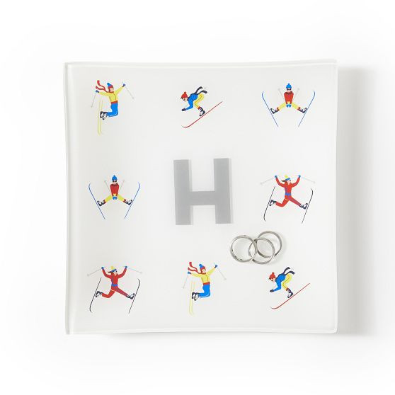 Skier Glass Catchall | Mark and Graham | Mark and Graham