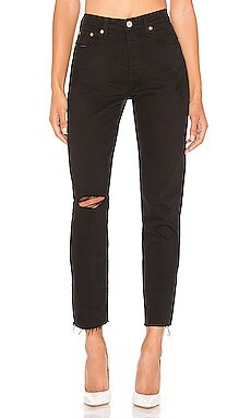 LEVI'S Wedgie Icon in Black Desert from Revolve.com | Revolve Clothing (Global)