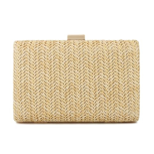 Freie Liebe Straw Clutch Purses for Women Summer Evening Bag Raffia Crossbody Purses Woven Beach ... | Amazon (US)