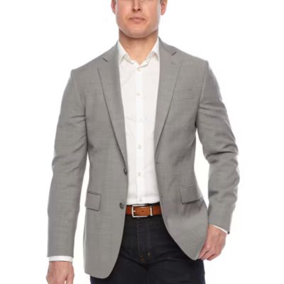 Stafford Hopsack Mens Stretch Fabric Classic Fit Blazer | JCPenney