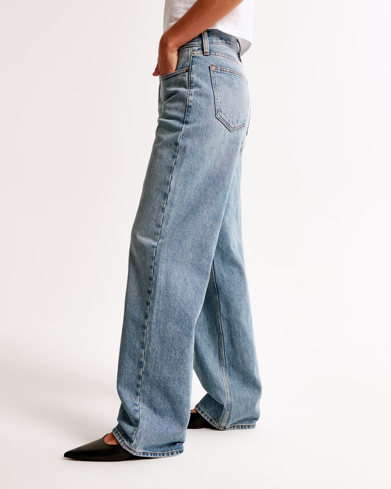 Mid Rise Slouchy Jean | Abercrombie & Fitch (US)