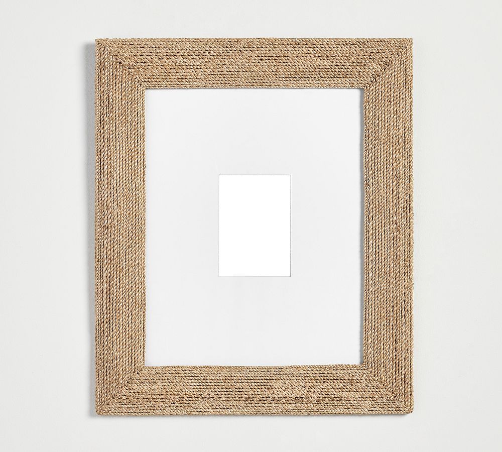 Abaca Rope Woven Frame | Pottery Barn (US)