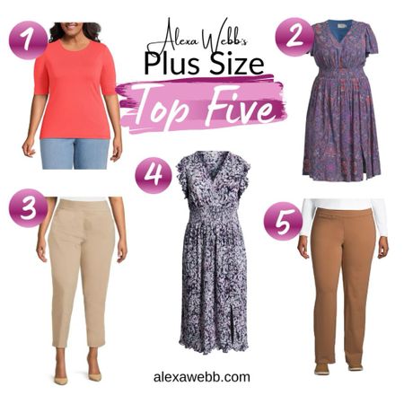 Plus Size Top 5 of the blog this week ✨ 
#plussize Alexa Webb

#LTKplussize #LTKstyletip #LTKover40