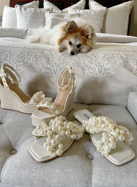 pearl sandals // spring shoes

#LTKshoecrush #LTKunder100