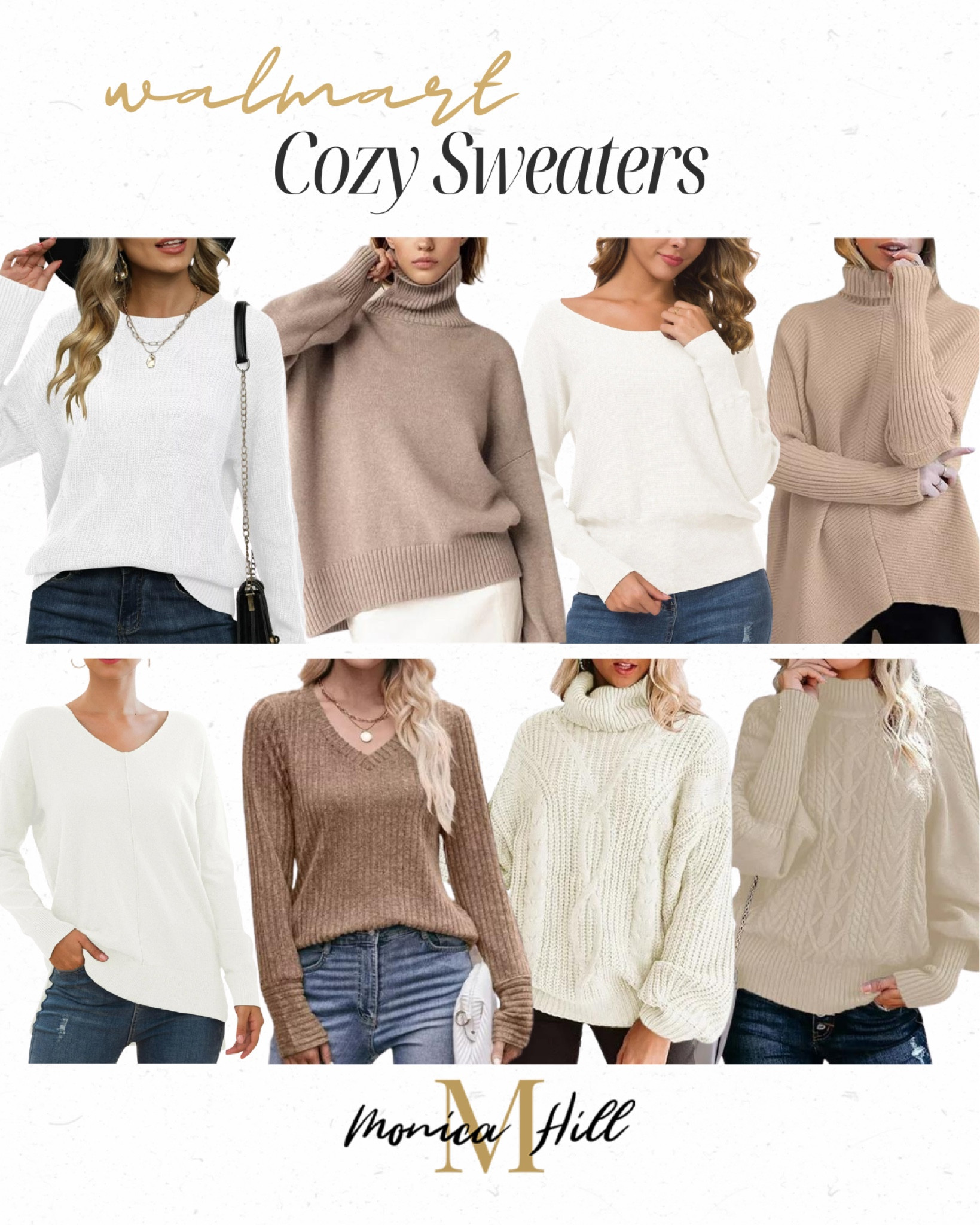 Wrap yourself in comfort with Walmart's Cozy Sweaters // 

Walmart, Walmart Fashion, Walmart Finds, Walmart Sweater, Sweaters, Sweater Outfits, Cozy, Cozy Sweater, Winter, Winter Outfits Women, Winter Fashion, Fashion

#LTKSeasonal #LTKstyletip #LTKfindsunder100