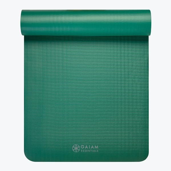 Gaiam Essentials Fitness Mat & Sling (10mm) | Gaiam.com, Inc
