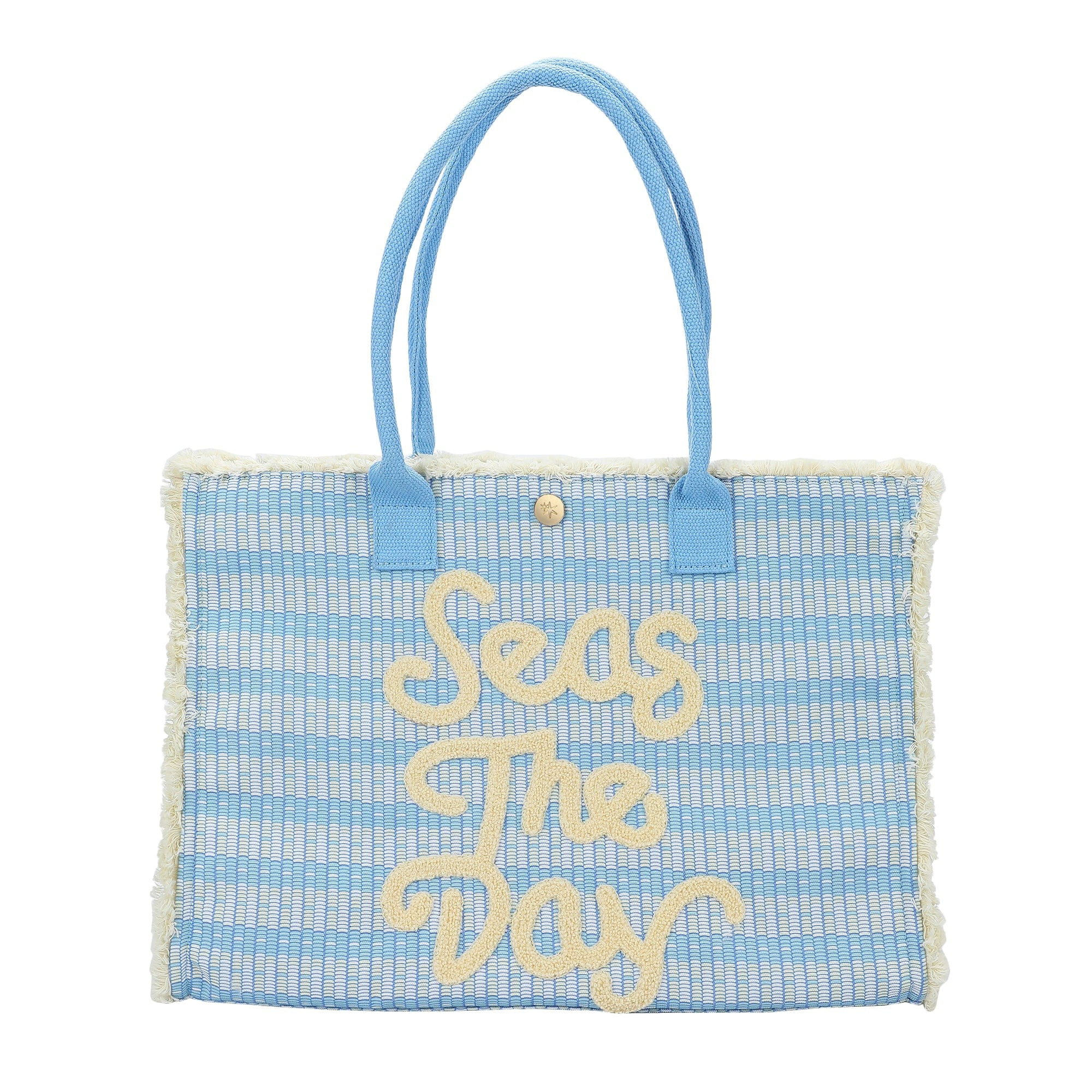 Seas The Day Canvas Tote Bag | Packed Party