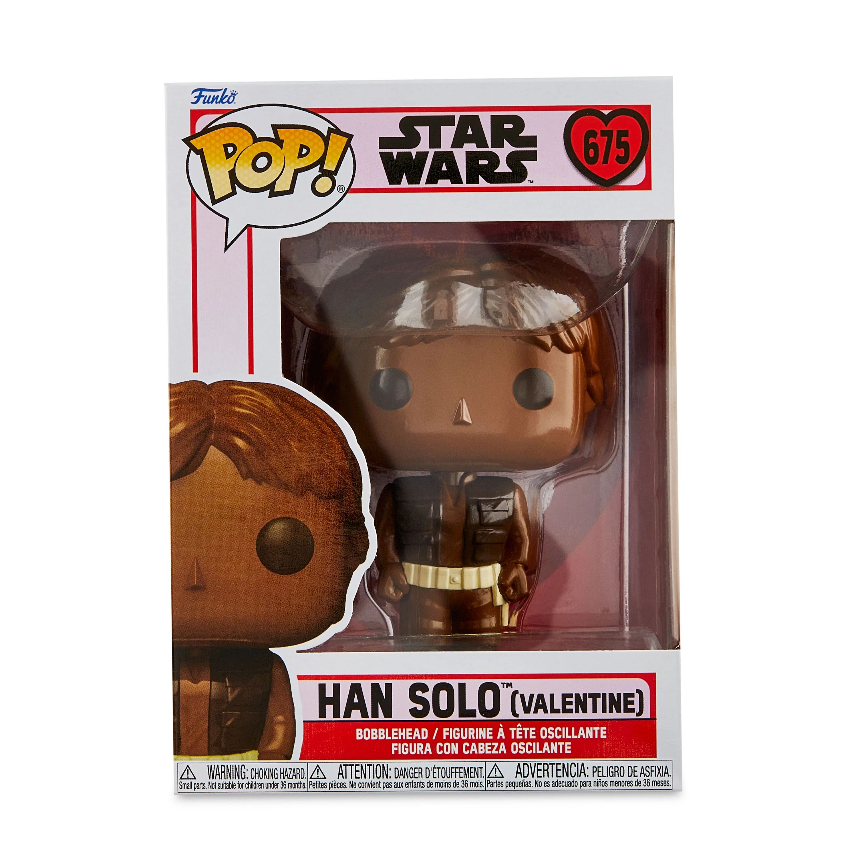 Funko POP! Valentine's Day Chocolate Star Wars - Han Solo | Walmart (US)