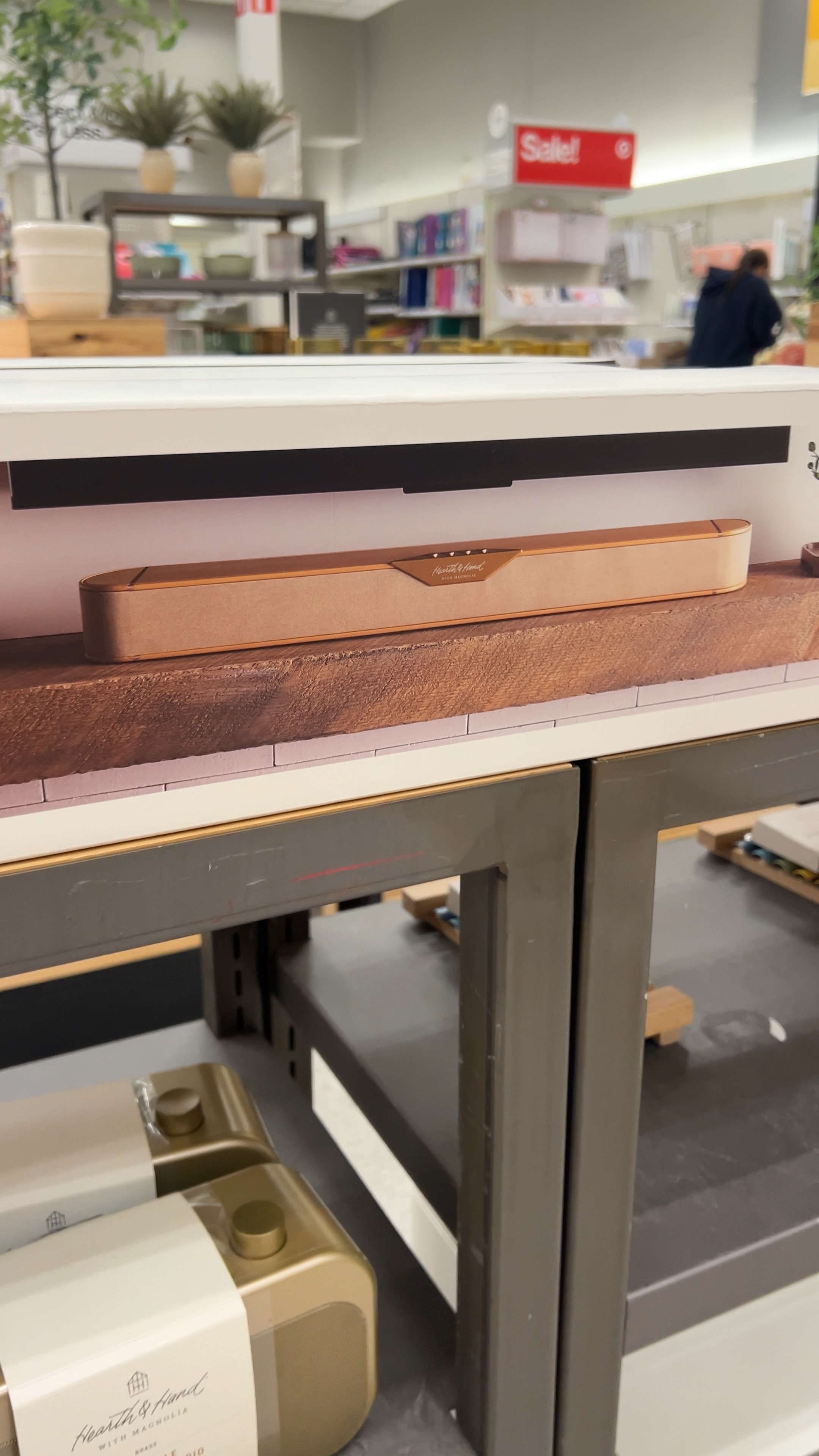 32" Wood & Brass Finish Dolby Digital Sound Bar - Hearth & Hand™ with Magnolia

#LTKHome #LTKGiftGuide #LTKWatchNow