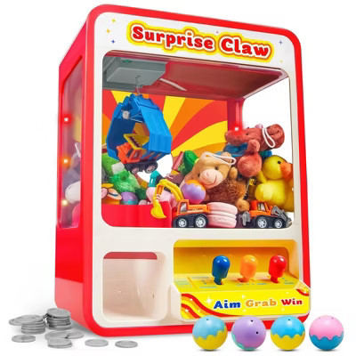 Joyfy Kids Claw Machine Toy with LED Lights, Sounds, Mini Arcade Game for Ages 3 4 5 6 Years, Easter Christmas Birthday Gift for Boys Girls | Target