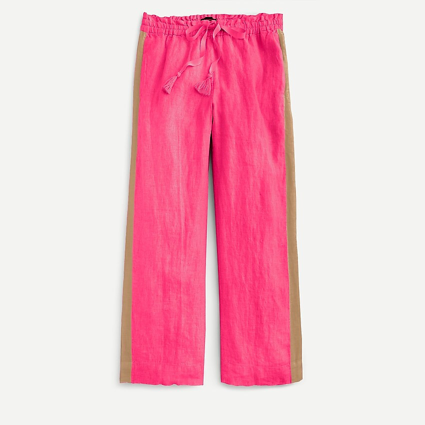 Drawstring linen pant | J. Crew US
