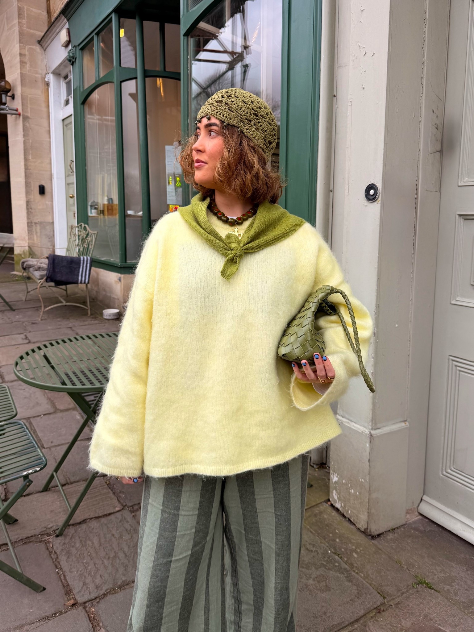 new colour combo unlocked 🔓 
Necklace is from independent brand - babs the label 🫒

#LTKuk #LTKFashionMonth #LTKspring