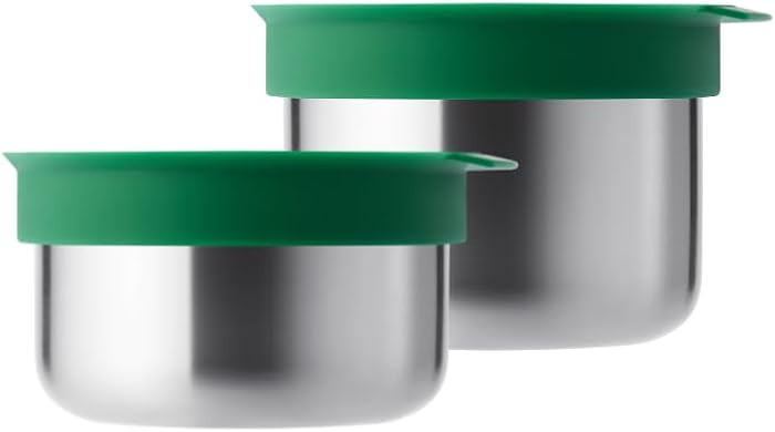 Stainless Steel Toddler Feeding Bowl with Flip-To-Suction Lid, Airtight & Microwave Safe with Ste... | Amazon (US)