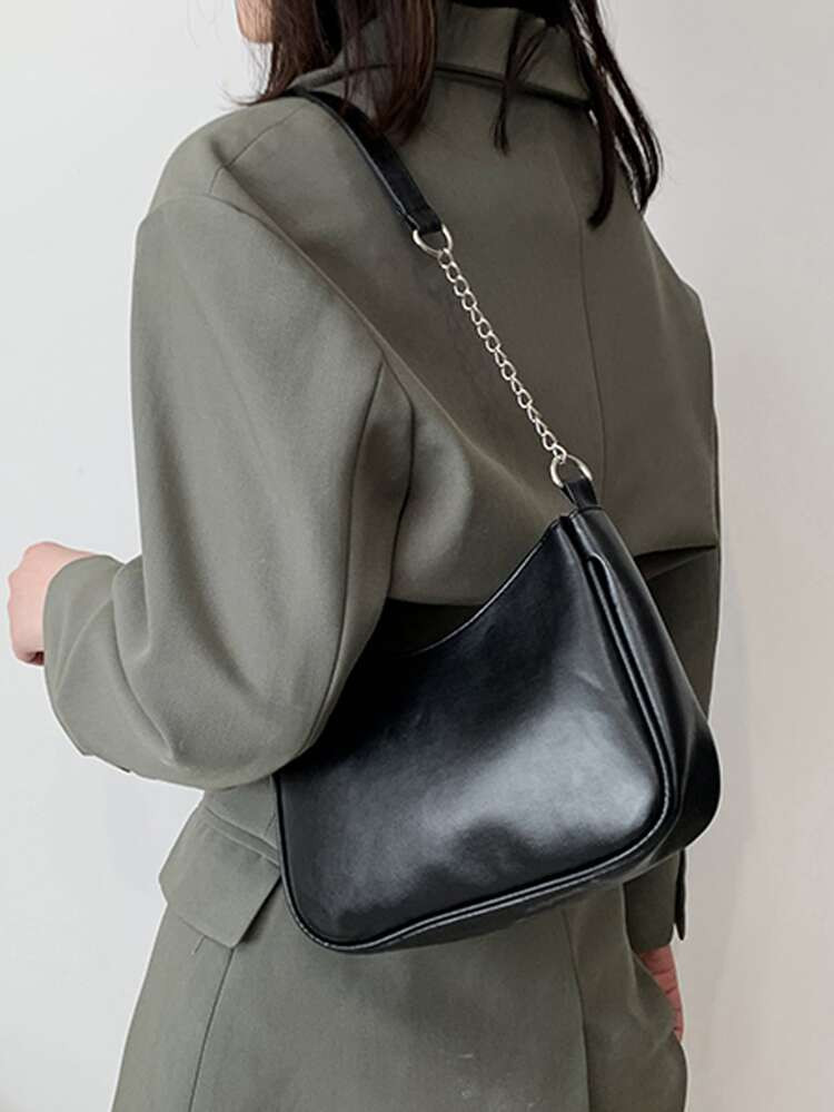 Minimalist Chain Shoulder Bag | SHEIN