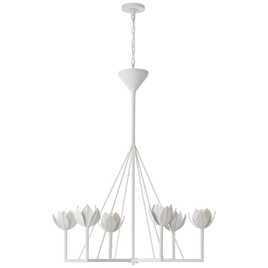 Alberto Large Single Tier Chandelier | Visual Comfort