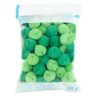 Green Pom Poms by Creatology™, 80ct. | Michaels | Michaels Stores