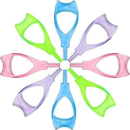 Hotop Mascara Shield Applicator Eyelash Brush Curler Guard Applicator Plastic Eyelashes Tool, 4 C... | Amazon (US)