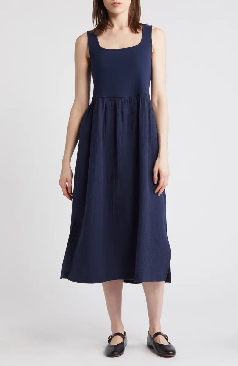 Mixed Media Tank Dress | Nordstrom