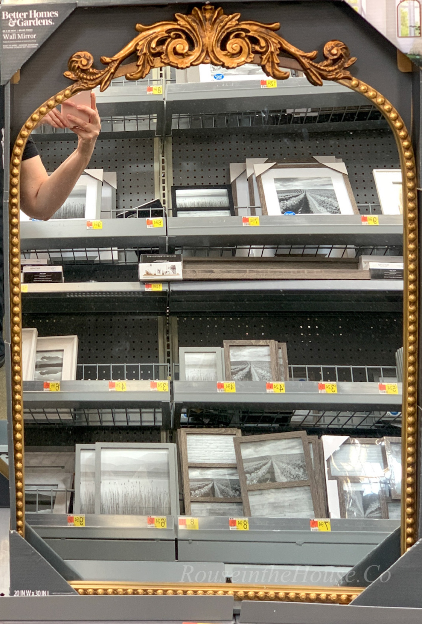 If you love the look of the Anthro Gleaming Primrose Mirror, but not the price tag, check out this pretty & affordable dupe!!

Good size mirror and I loved the goldish-coppery tone! ✨ 

Ornate Gold Mirror • Primrose mirror dupe • French Chic Style  • French Country Style • Regal Gold Decor • Anthro Dupe • Budget-friendly Decor •   Walmart Finds • BHG Decor 