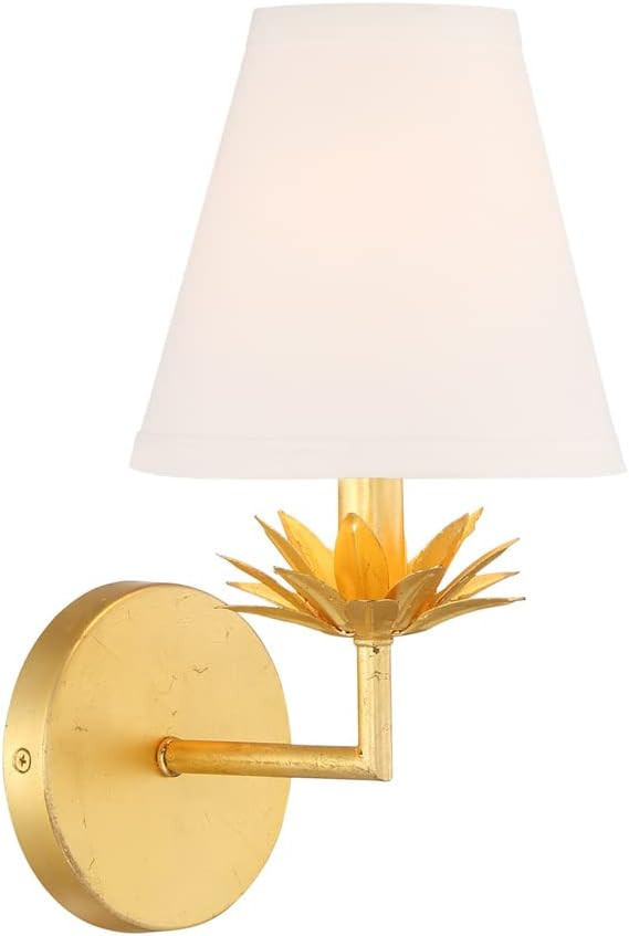 Meridian M90078TG 1 Light Wall Sconce In Mid-Century Modern Style-12 Inches Tall and 6 Inches Wid... | Amazon (US)