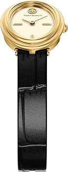 Amazon.com: Tory Burch Women's Oval Gold-Tone Stainless Steel Bracelet Watch (Model: TBW6032) : C... | Amazon (US)