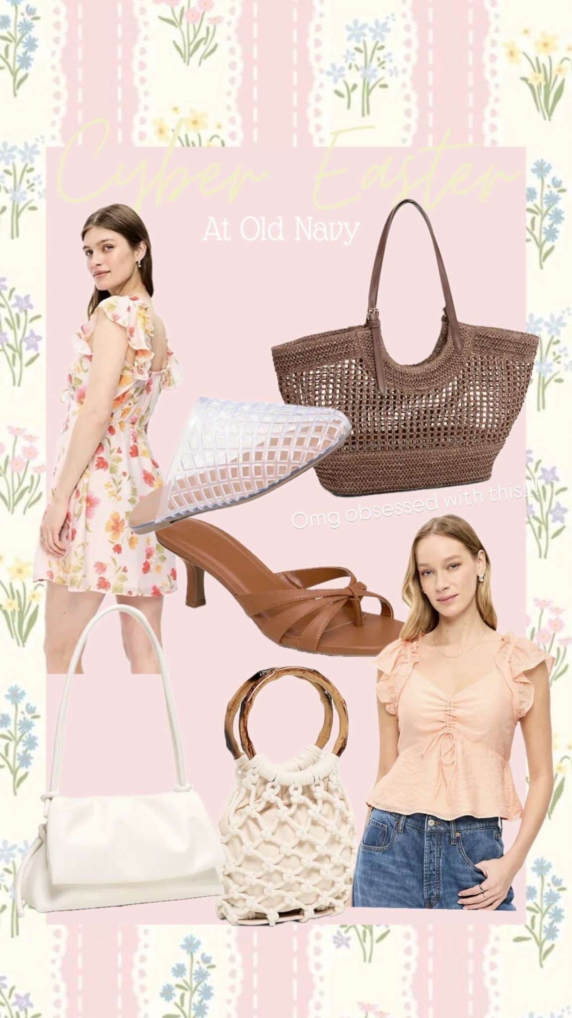 Old navy 50% cyber Easter Sale is on!!! 

#LTKsale #LTKcanada #LTKbag