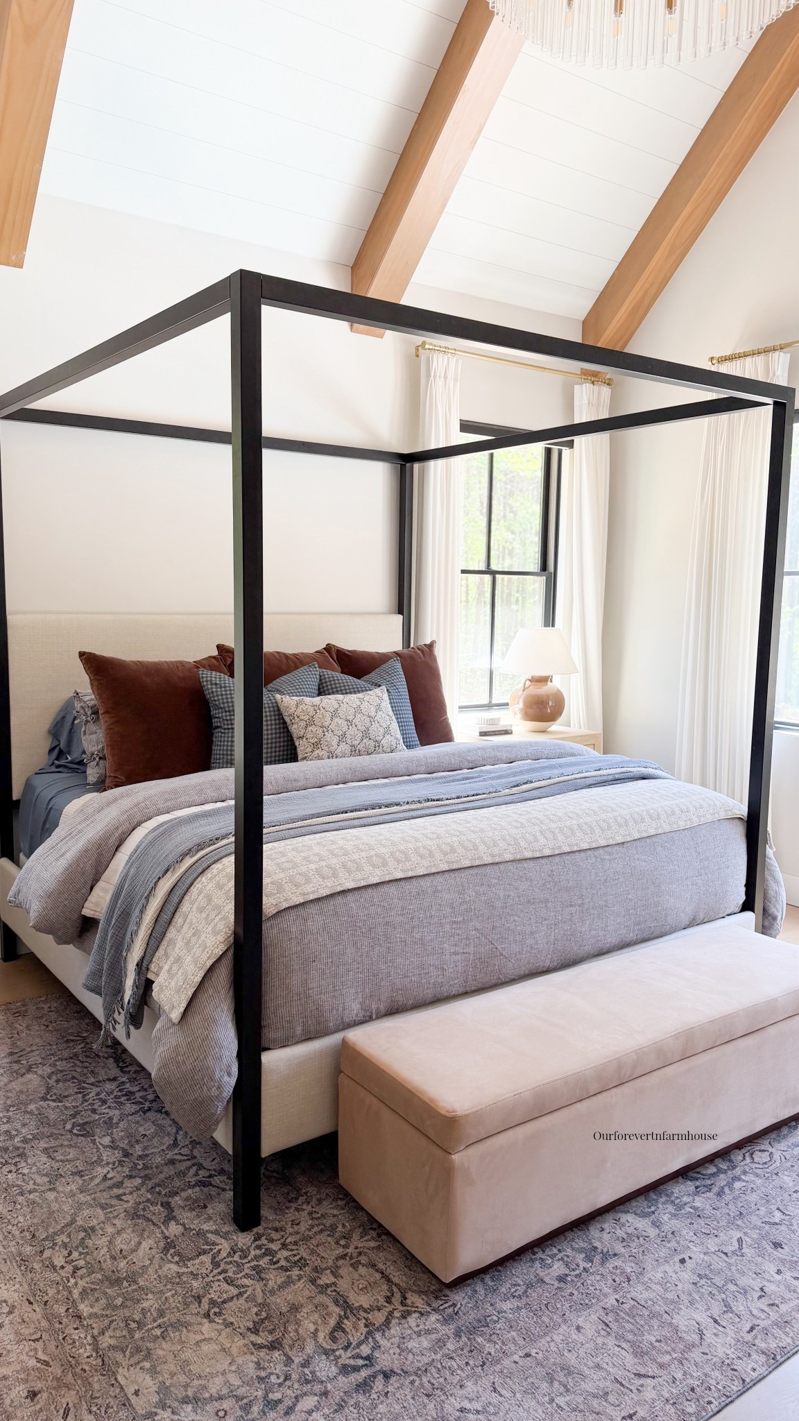 I really can’t decide…
Two completely different looks at the end of the bed, but I love them for different reasons 🤎

The Lily 60” velvet waterfall bench in chocolate brown has that sculptural, cozy feel, and the Paxton 60” velvet storage bench in tan is more tailored with hidden storage (always a plus).

Both are from @PopMaison and come in multiple color options.
Which would you choose?

#LTKHome