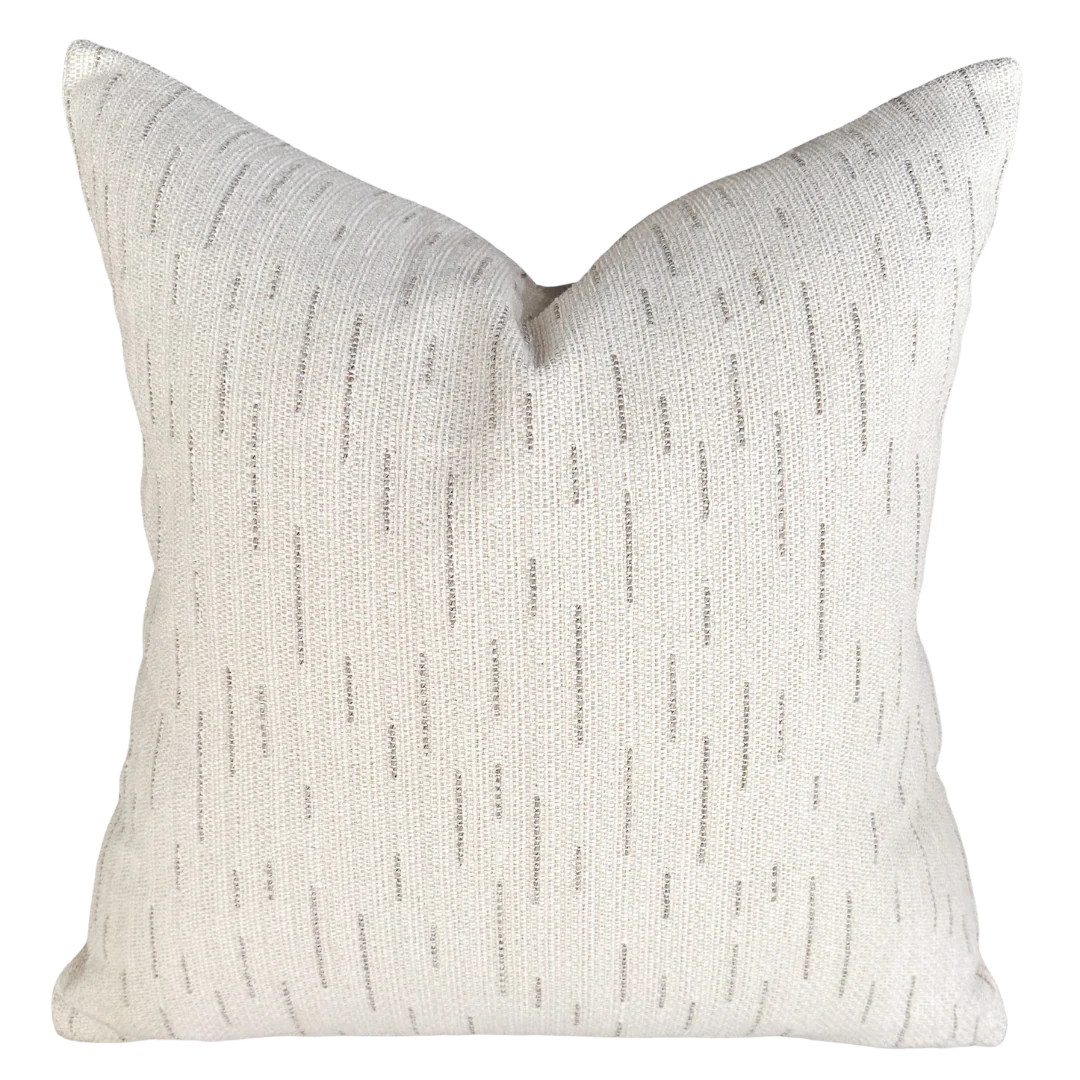 Cotton Threads | White Pillow Cover | Hackner Home (US)