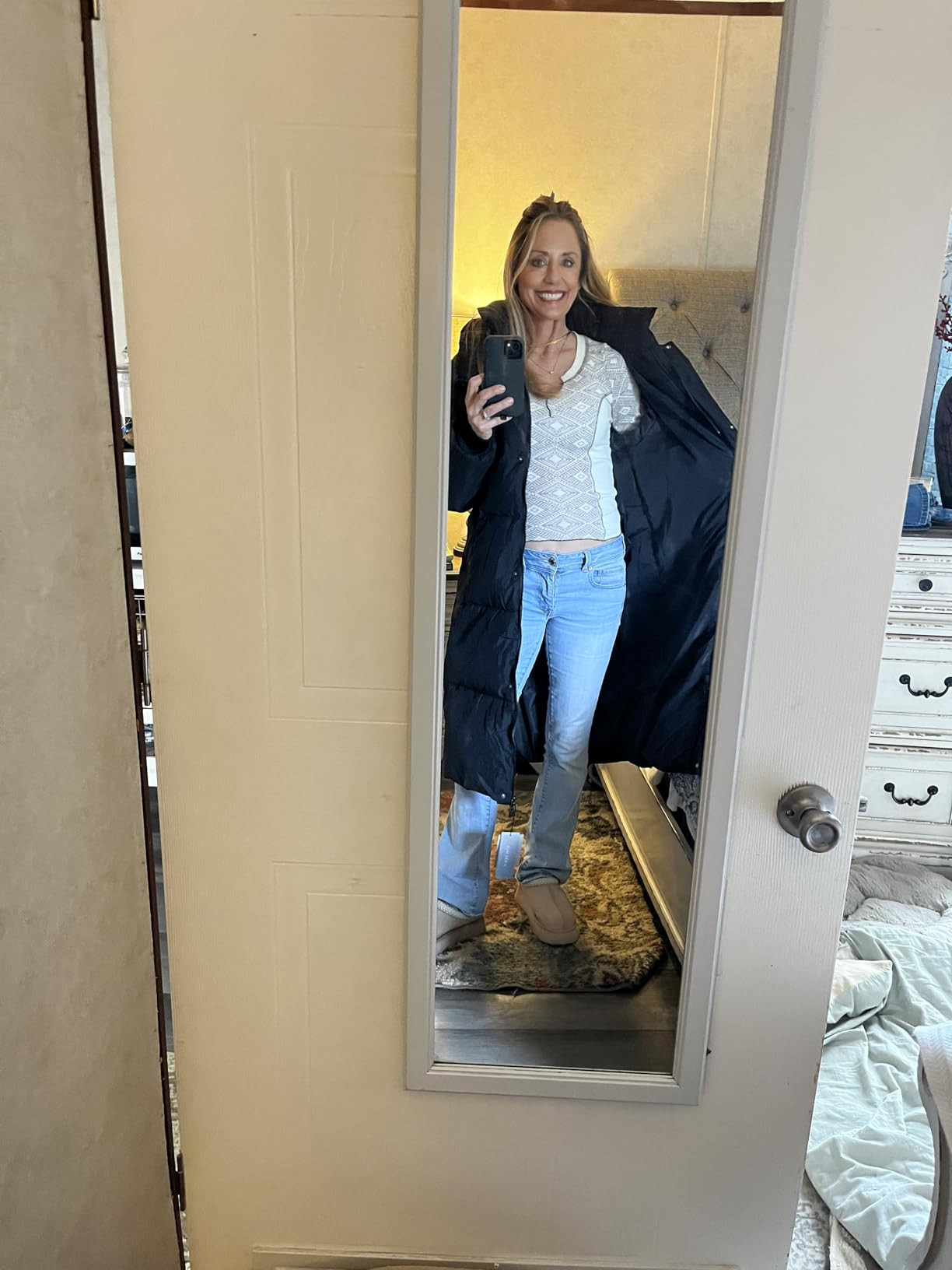 Long Puffer Jacket for Women,2024 Thickened Winter Coat Hooded with Deep Pockets, Ladies Warm Win... | Amazon (US)