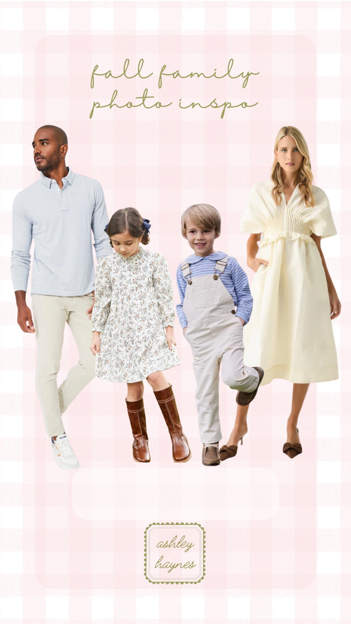 I love cream, blue, and brown together for a family photo!  

#LTKKids #LTKStyleTip #LTKFamily