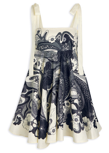 Mickey floral-print linen mini dress | Harvey Nichols