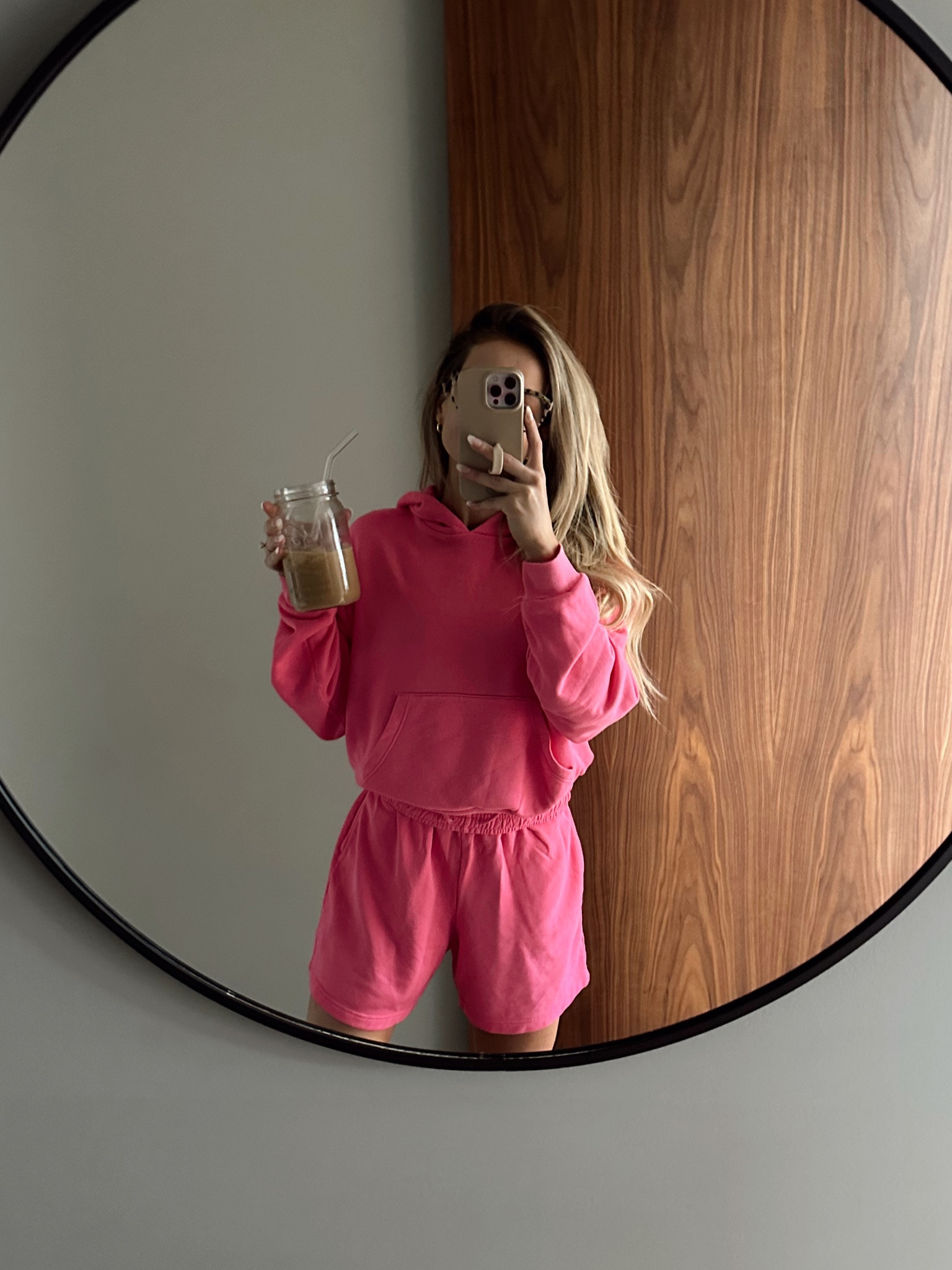 Obsessed with pink 💗 

S in the shorts (very oversized, would prefer a XS) and M in the sweater! ✨

#LTKstyletip #LTKunder100 #LTKtravel