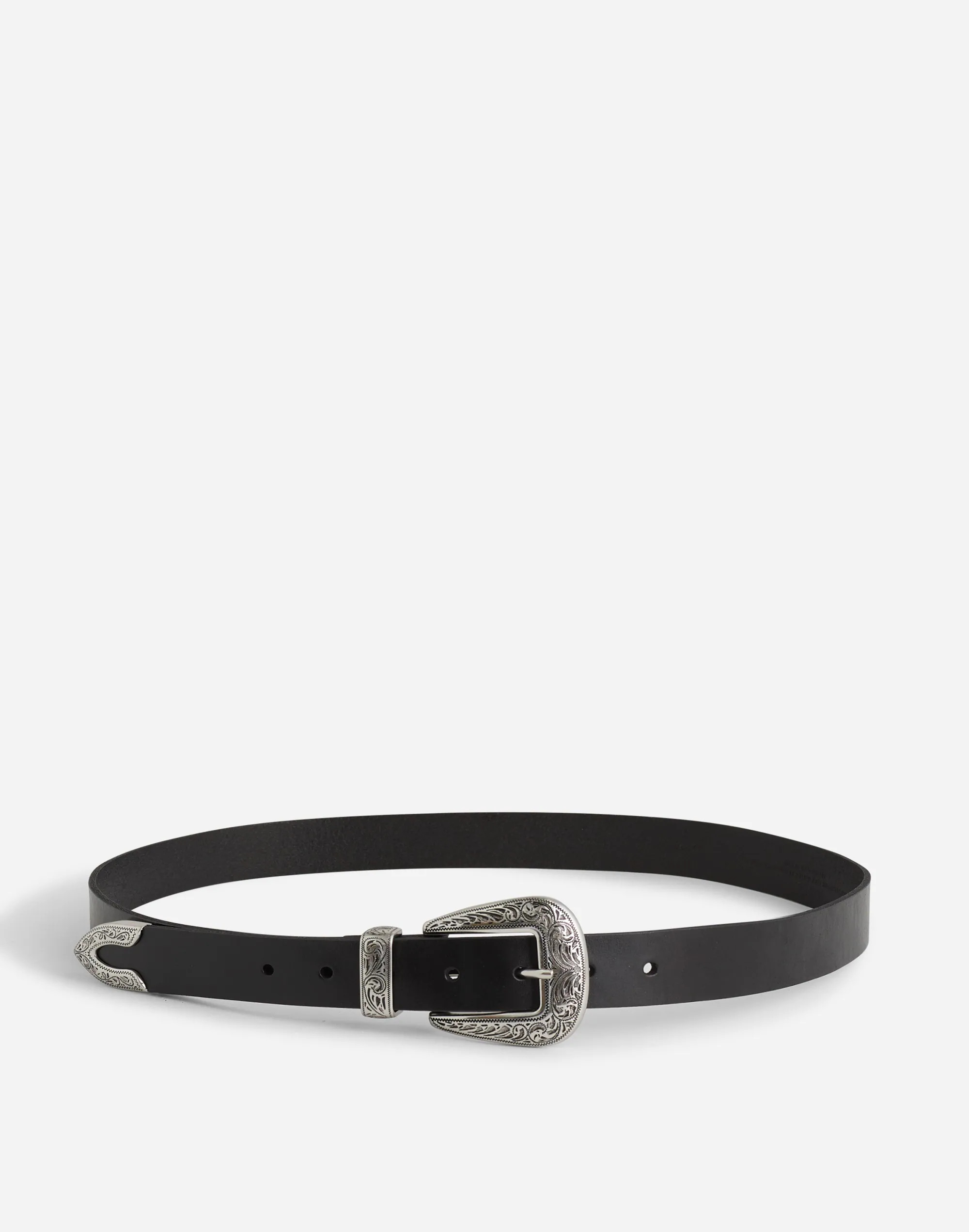 Leather Western Belt | Madewell