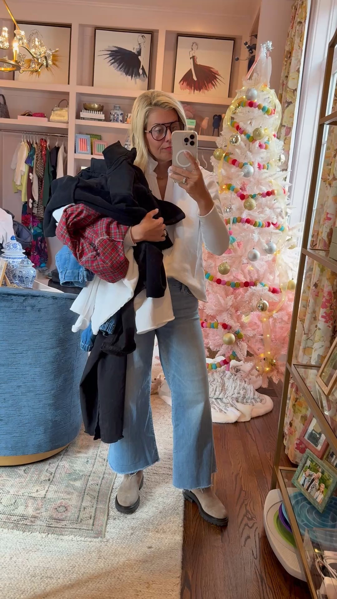 Often duplicated, never replicated… you get what you pay for girls, and when you grab these goodies, I can promise you that your cost per wear is pennies! I’m in a size XS in everything (2 jogger jeans, 26P in wide leg jeans, and totally obsessed! 

#FrankandEileenPartner #WearLoveRepeat @frankandeileen 

#LTKootd #LTKSaleAlert #LTKCyberWeek