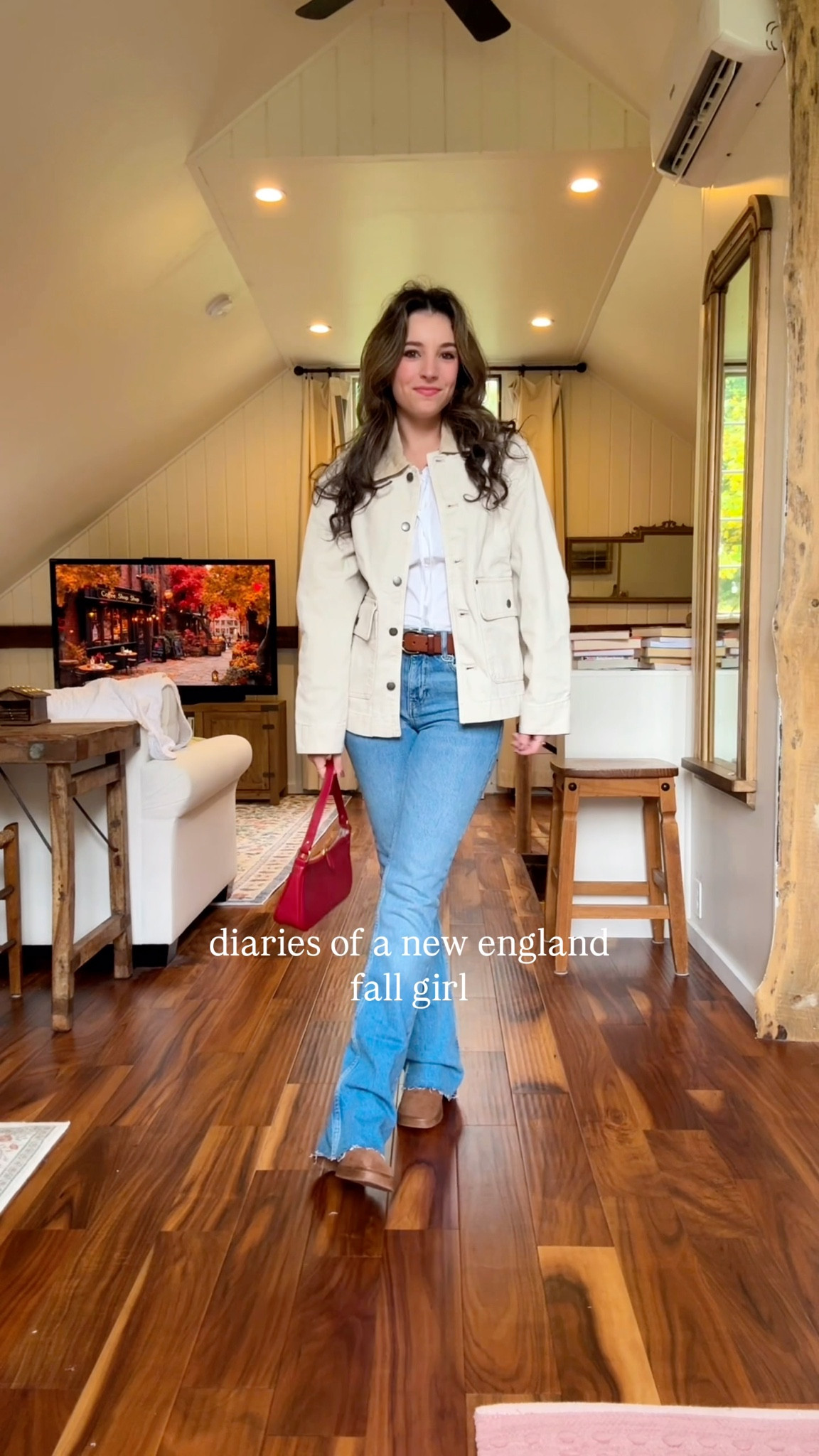 Classic cozy New England outfit! 🍁🍂 
Mango White Barn Coat : XS
Mango Boot Cut Jeans : 2
J. Crew Top : XXS P

I am 5 foot 3! 🍁🍂🎃

Fall boots / fall outfit / easy fall outfit / barn coat outfit / barn jacket / new england fall / red purse

#LTKSeasonal #LTKFindsUnder100 #LTKPetite