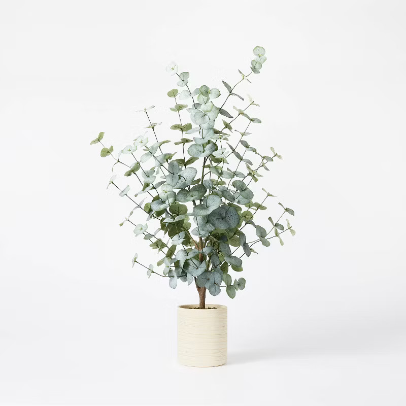 Large Artificial Eucalyptus Leaf in Pot - Threshold™ designed with Studio McGee | Target