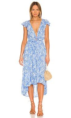 Tiare Hawaii Blake Dress in Batik Breeze Sky from Revolve.com | Revolve Clothing (Global)