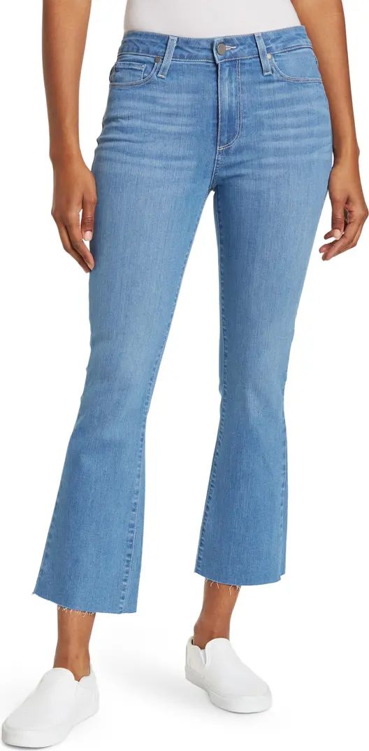 Rory Croped Raw Hem Flare Jeans | Nordstrom Rack